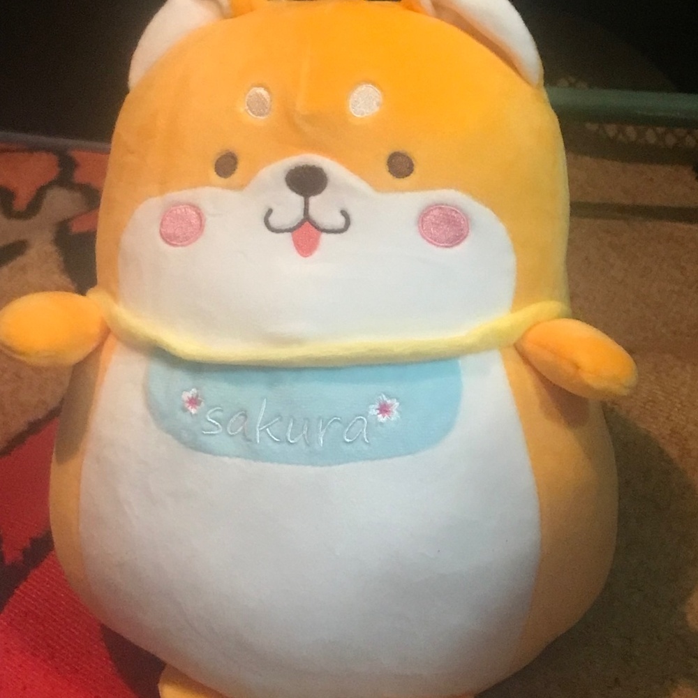 Kawaii Dog Plushie from Miniso